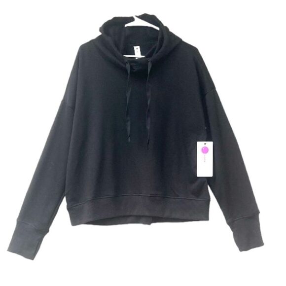 Yogalicious Black Hoodie Sweatshirt XL - Picture 6 of 6